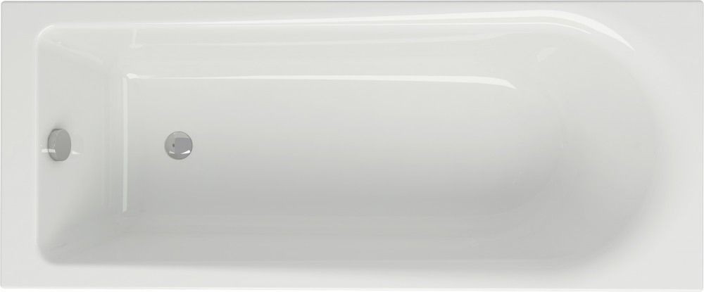 Акриловая ванна Cersanit Flavia 170x70 в комплекте с ножками