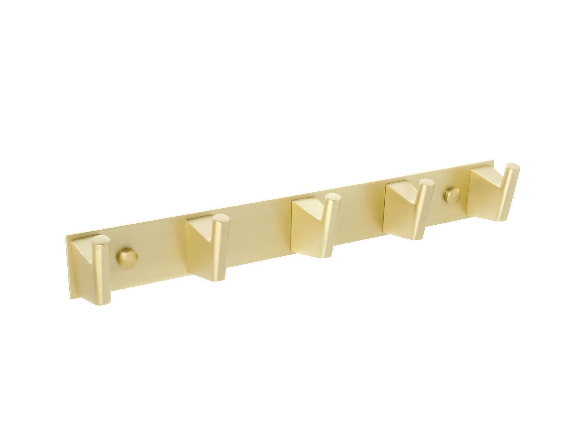 Планка 5 крючков Fixsen Trend Gold,  FX-99005-5