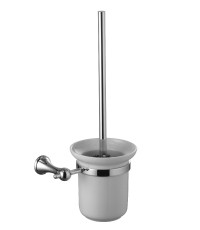 Стандарт Аксессуары для ванной, ершик для унитаза с держателем (стакан-керамика), хром LM 2140 C