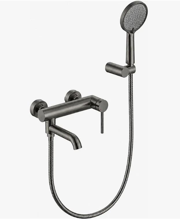 Смеситель GAPPO для ванны G3206-9 Оружейная сталь