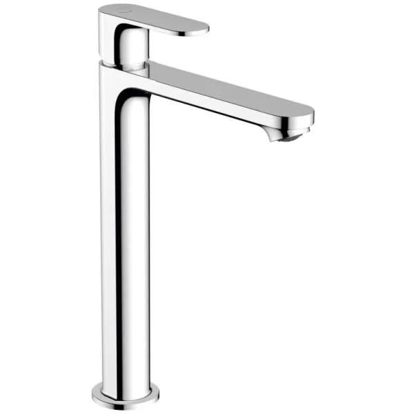 Смеситель для раковины 240, с донным клапаном, хром Hansgrohe Rebris S 72580000