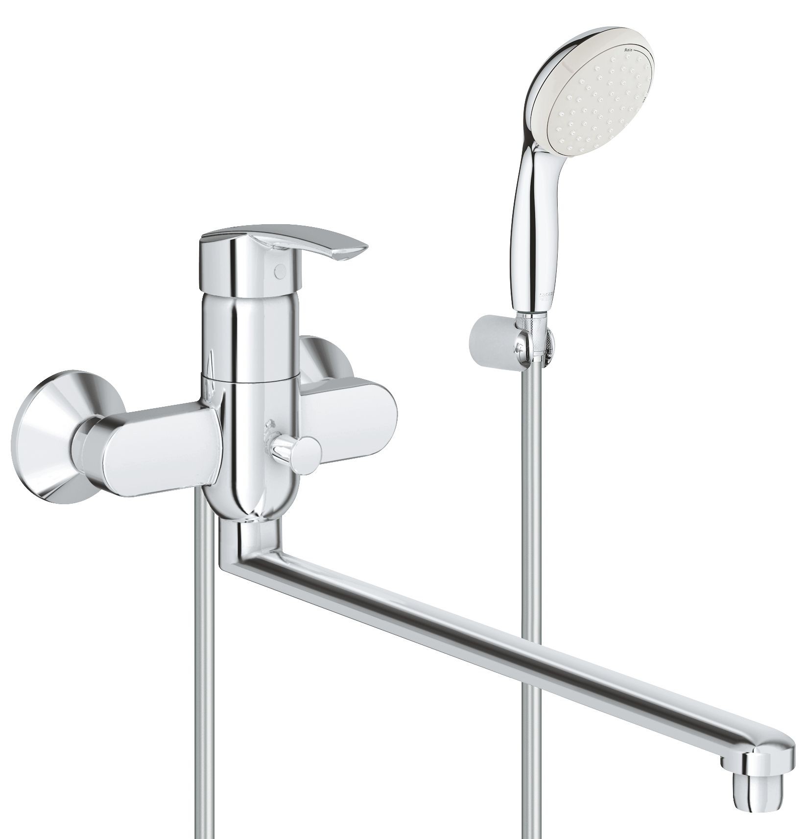 Универсальный смеситель GROHE Multiform с душевым гарнитуром New Tempesta II, хром 3270800A