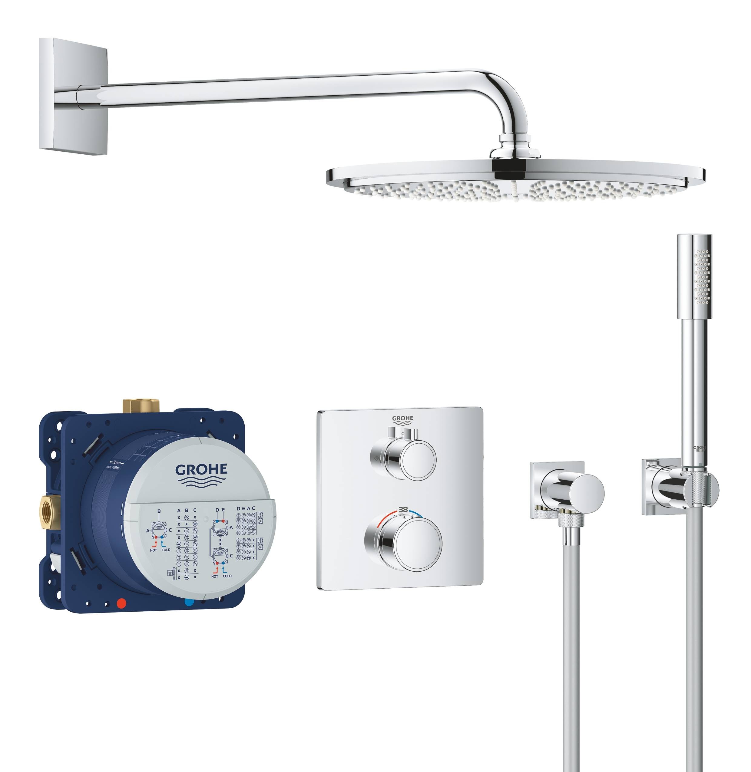 Душевая система Grohtherm GROHE 34730000