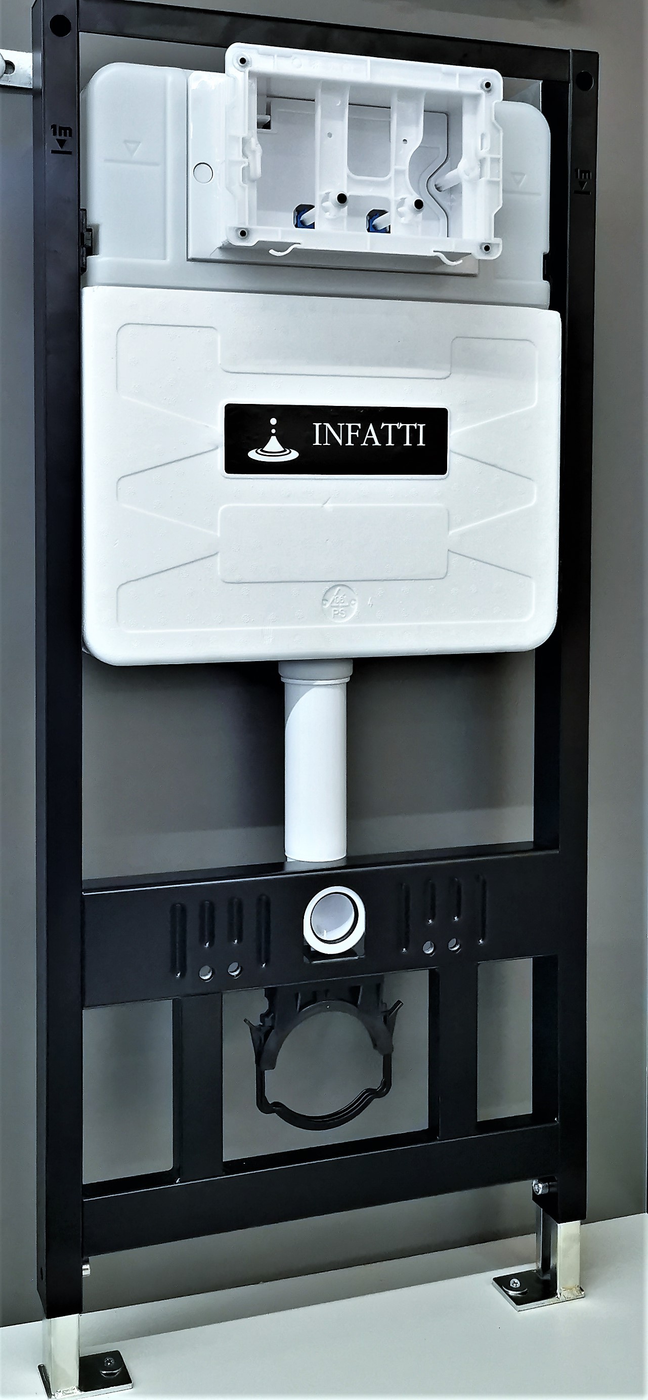 NV001 Инсталляция, размер стандарт, с креплением (без п. смыва), INFATTI ( 450001 )
