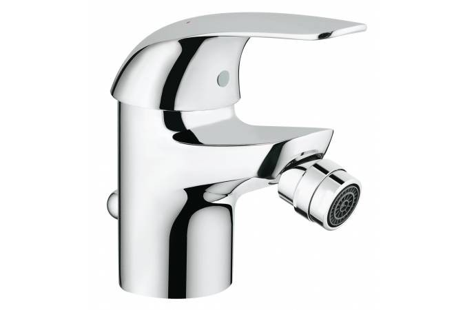 Смеситель для биде GROHE Euroeco с донным клапаном, хром 23263000