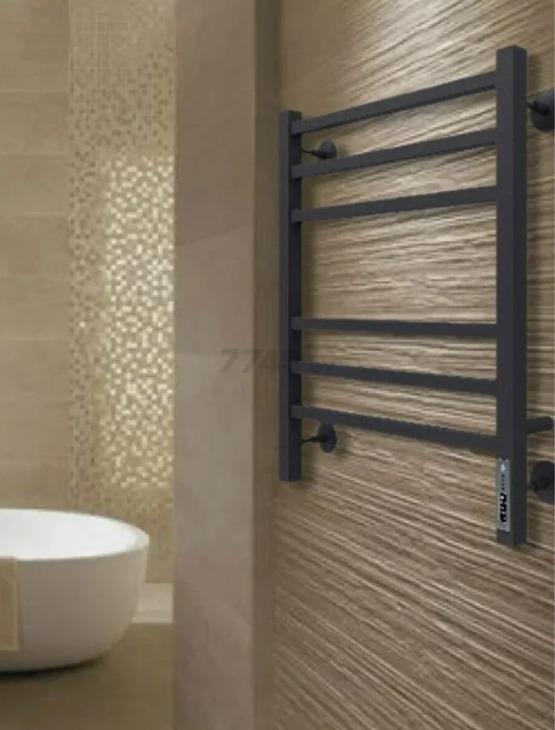 Полотенцесушитель Классик П6 450х600 электро ( new встроен диммер) КС графит Терминус