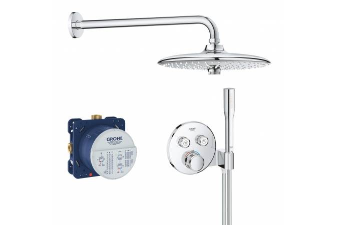 Набор для комплектации душа GROHE Grohtherm SmartControl, хром 34744000