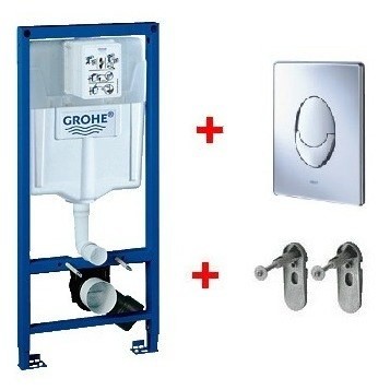 Инсталляция для подвесного унитаза 3в1 GROHE 38721001 Rapid SL (Германия)