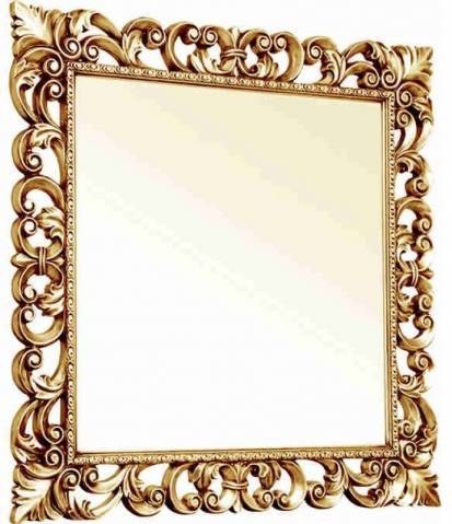 Зеркало, декор золото КМК Искушение 2, артикул 0459.8 (Беларусь)