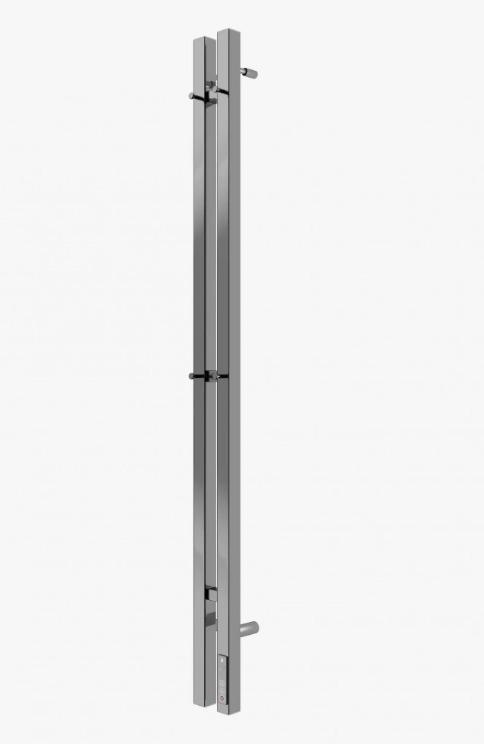 Полотенцесушитель электрический Rein Double Cube-Chrome 1200*90 мм