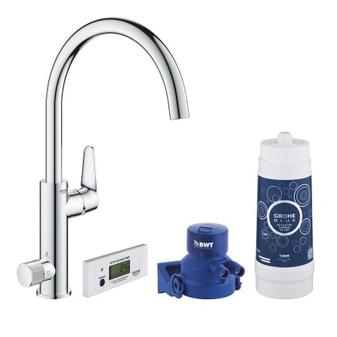 Смеситель для раковины GROHE 30385000 Blue Pure Bau Curve (Германия)