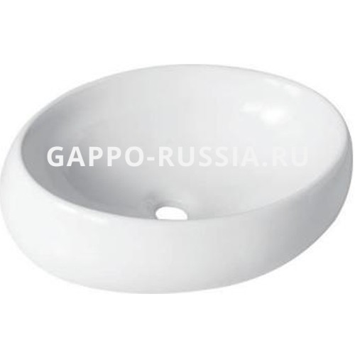 Раковина накладная без перелива GAPPO GT-305 (Россия)