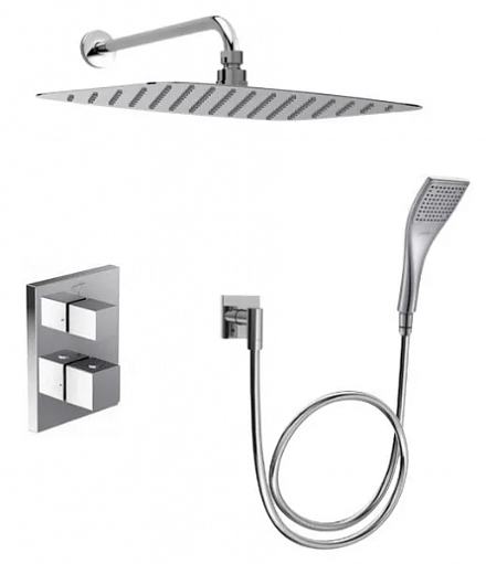 Душевая система с термостатом для душа, встраиваемая, 7в1, хром Jacob Delafon Talan K23112401