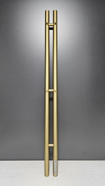 Полотенцесушитель Стойка DUO круг 1200 Электро золото матовое Терминус