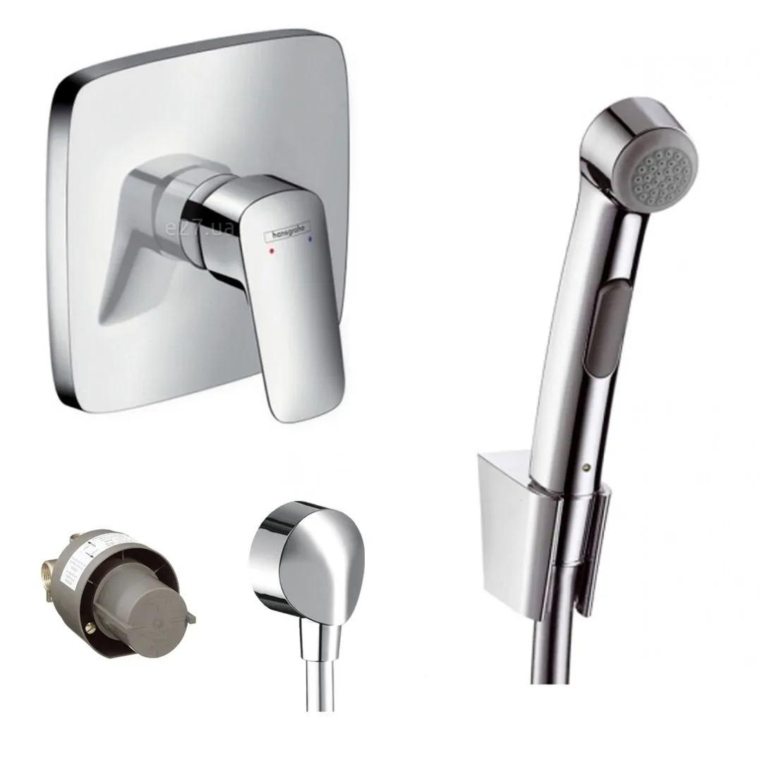 Смеситель с гигиеническим душем Hansgrohe Logis 98544 (  32129000+27454000+71605000+01800180)