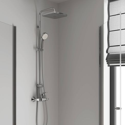 Душевая система GROHE 26693000 Tempesta Cosmopolitan 250 CUBE