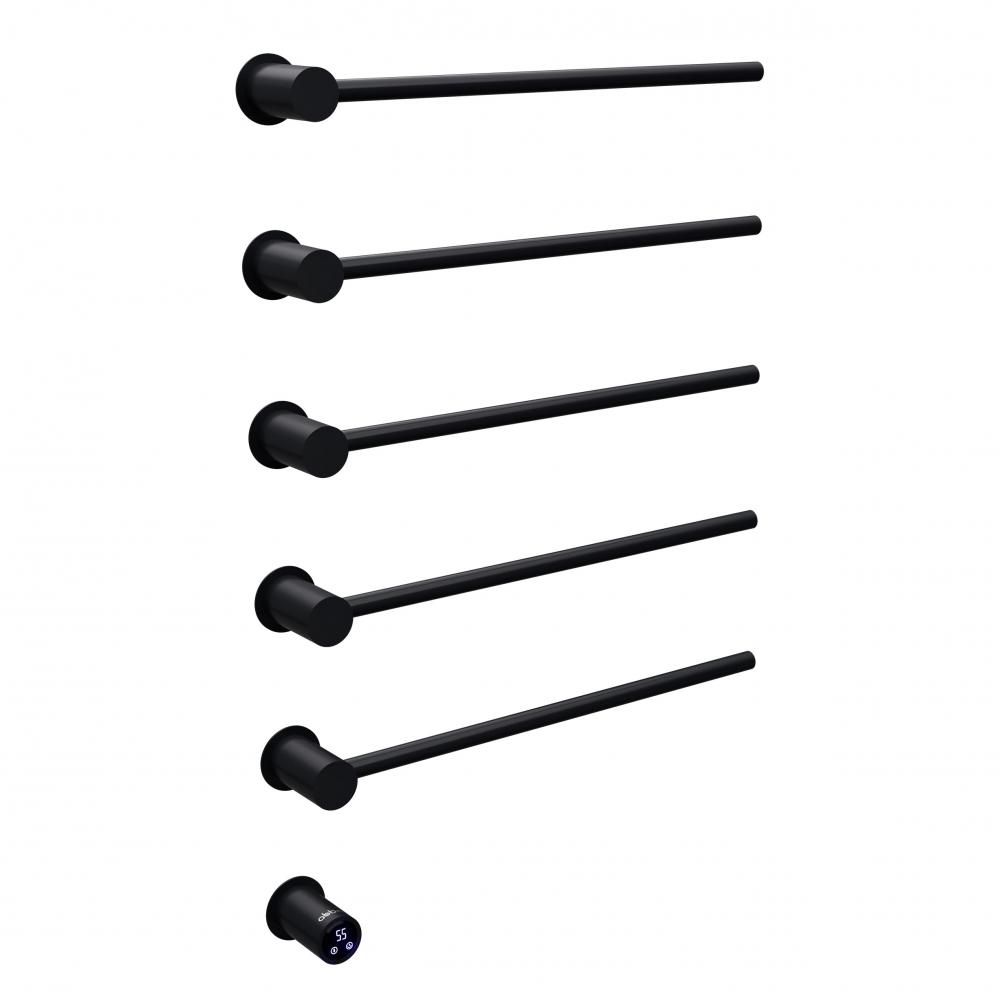 Полотенцесушитель электрический ABBER Charme AH4005MB черный матовый