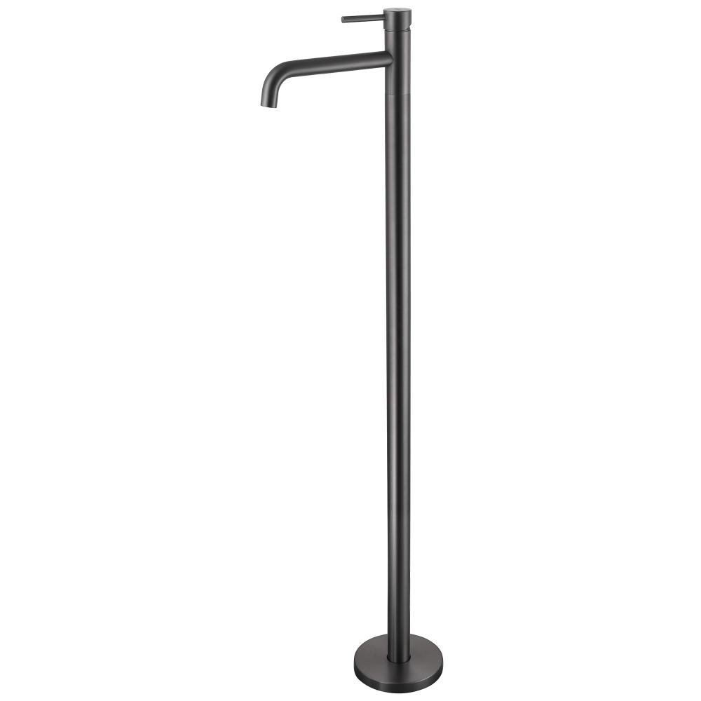 Смеситель ABBER Wasser Kreis AF8140NG напольный для раковины, оружейная сталь