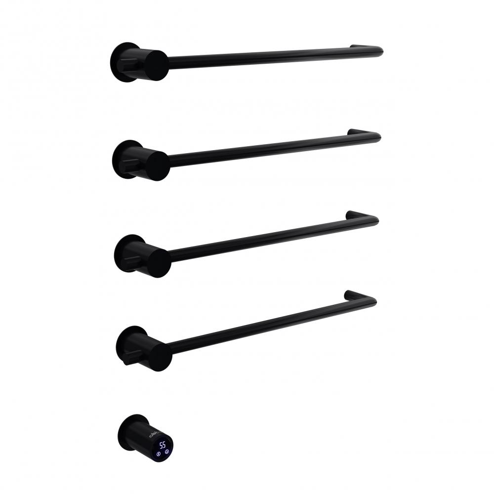 Полотенцесушитель электрический ABBER Charme AH4004MB черный матовый