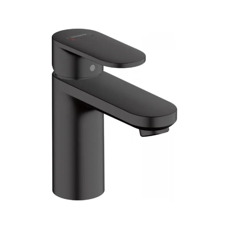 Смеситель для раковины 100, с донным клапаном, черный Hansgrohe Vernis Blend 71551670