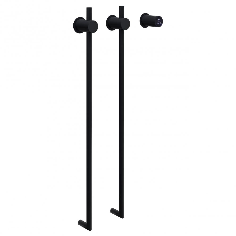 Полотенцесушитель электрический ABBER Charme AH4002MB черный матовый